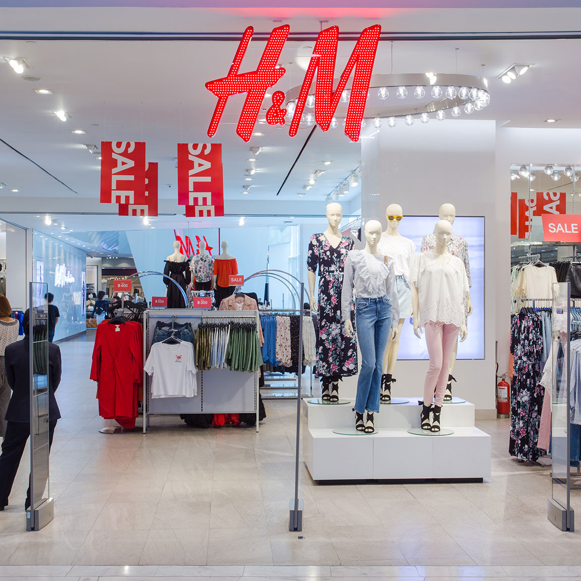 H&m th sales