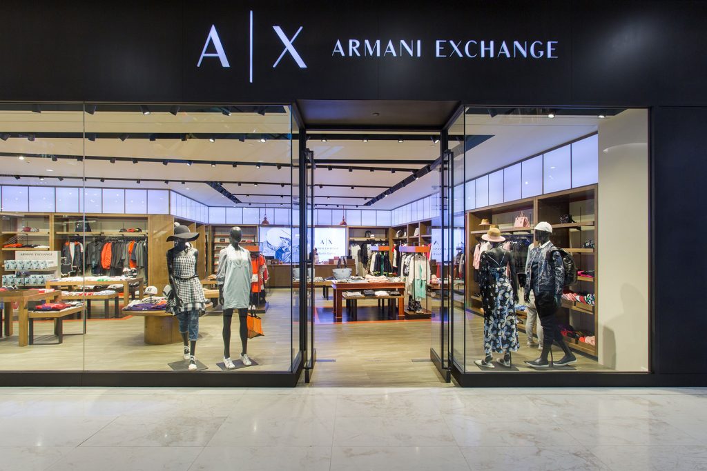 Armani online exchange emquartier