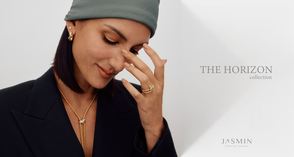 Banner Jasmin Jewelry The Horizon collection 2022