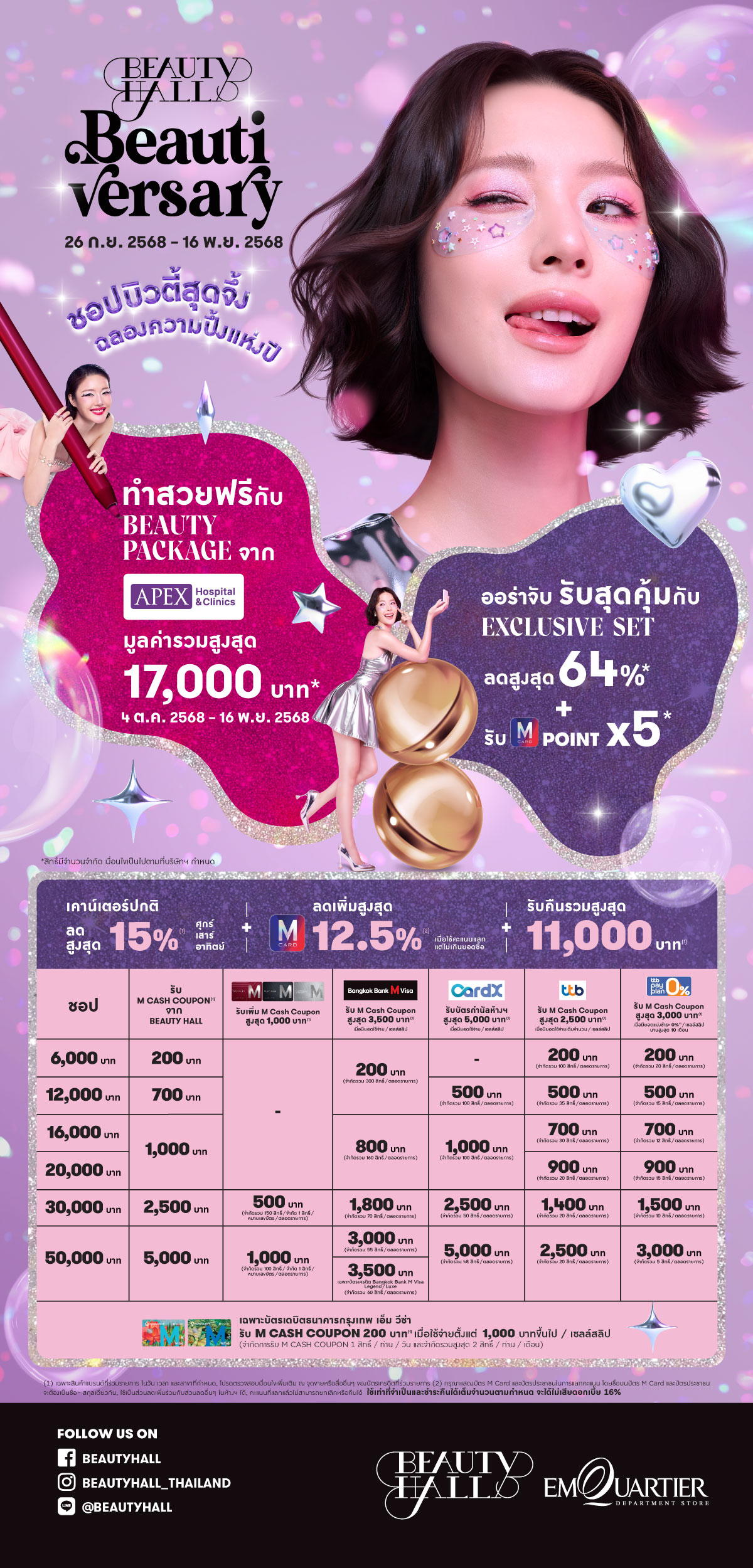 Beauty Hall Beautiversary  2025
