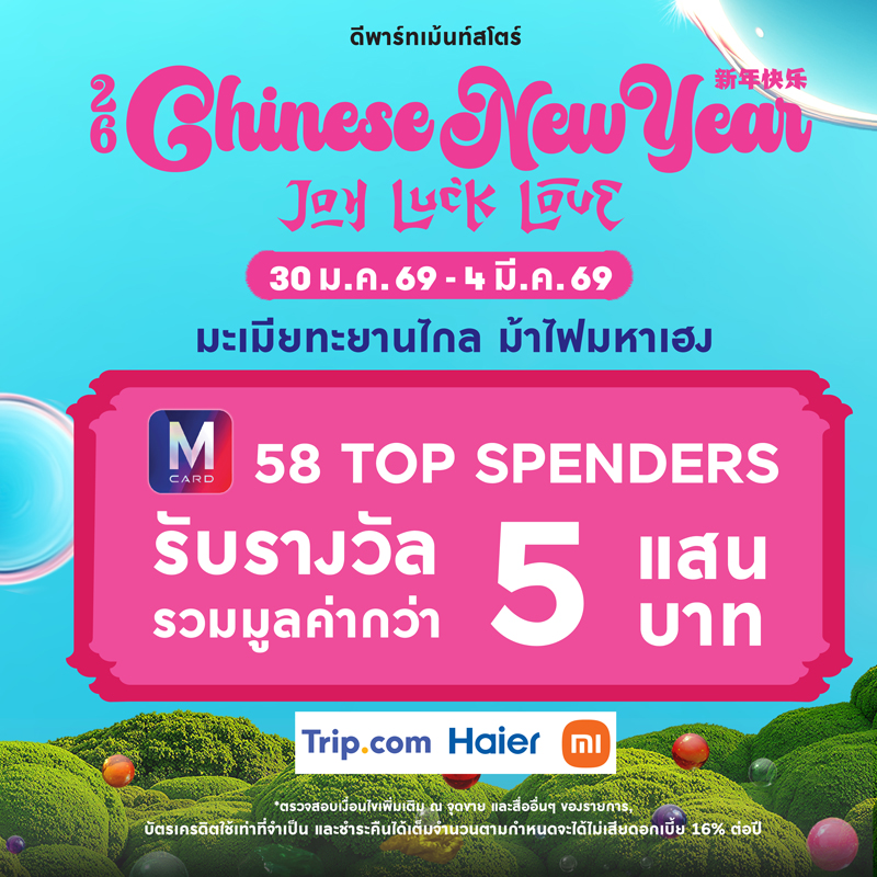 CHINESE NEW YEAR 2026 JOY LUCK LOVE 