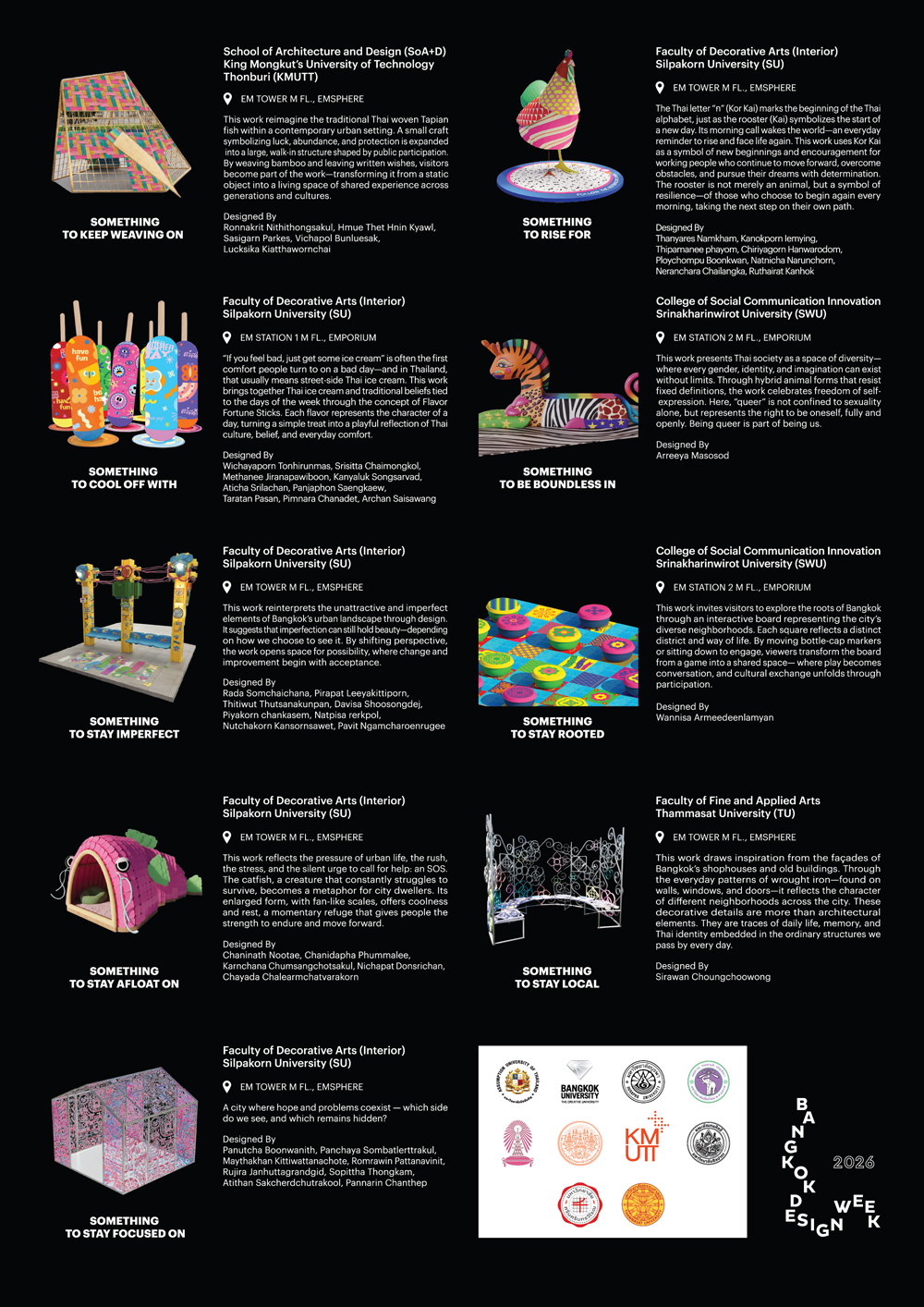 EM DISTRICT X Bangkok Design week 2026