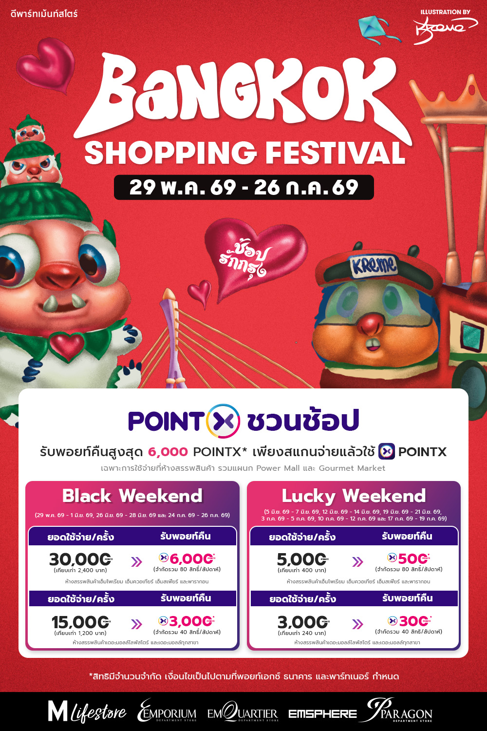 PoinX Bangkok Shopping Festival 2026