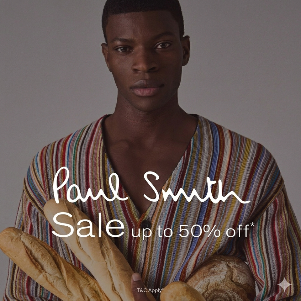 Paul Smith End of Season Sale – Enjoy Up to 50% off