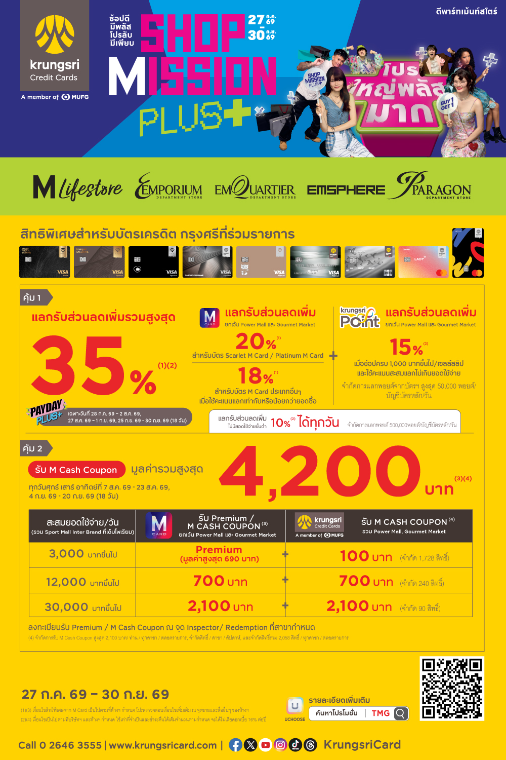Krungsri Shop Mission Plus+ 2026