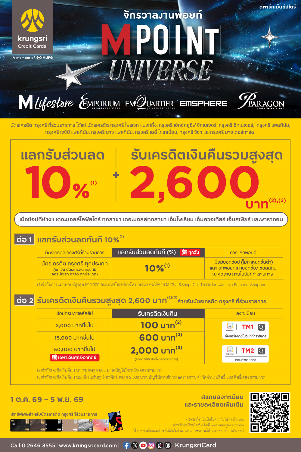 KCC M Point Universe จักรวาลงานพอยท์ 2026